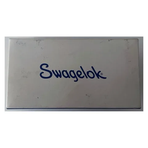 Original Swagelok box for the high-purity check valves