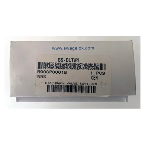 Swagelok SS-DLTW4 packaging with SC-11 marking